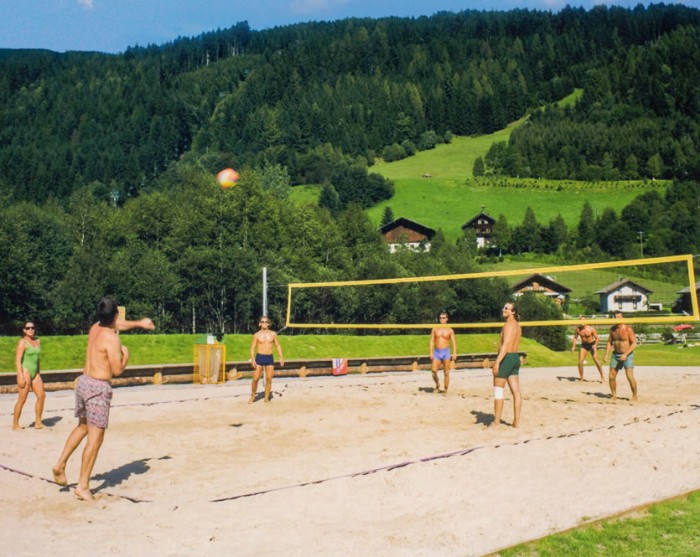 Beachvolleyballplatz direkt am Badesee © TVB Eben im Pongau