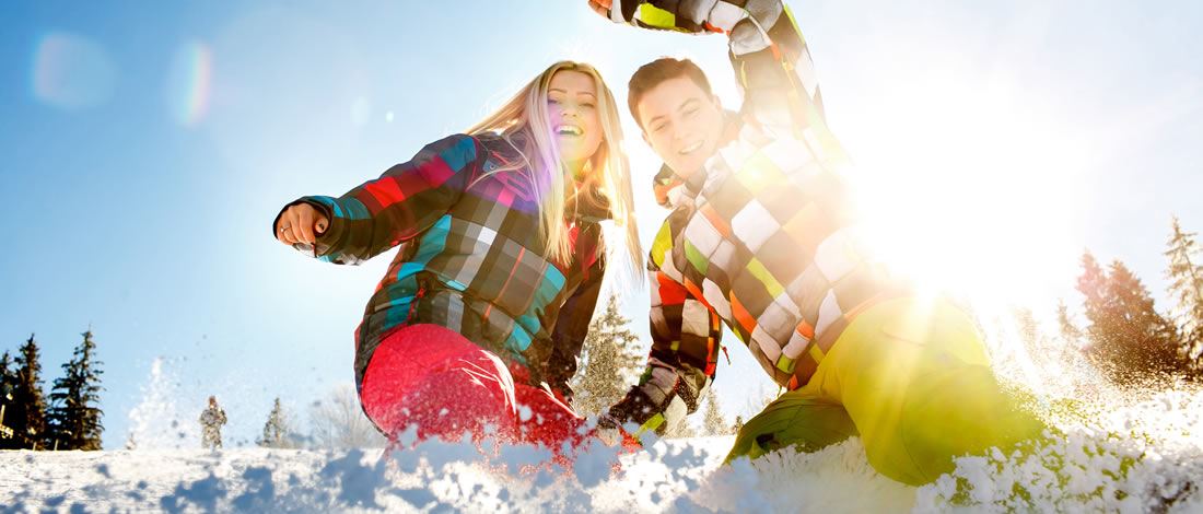 Winterurlaub mit Familie und Freunden im Landhotel Berger in Eben im Pongau