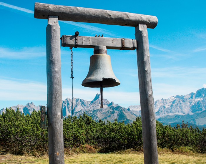 Die Glocke am Gerzkopf in Eben im Pongau © TVB Eben im Pongau