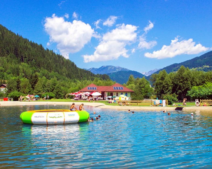 Entspannter Badeurlaub f&uuml;r die ganze Familie - Badesee Eben im Pongau &copy; TVB Eben im Pongau