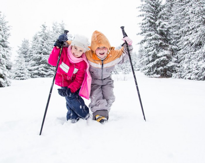 Winterwandern mit der Familie