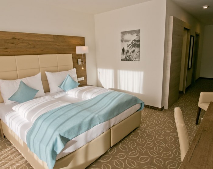 Komfortable Zimmerausstattung im Doppelzimmer