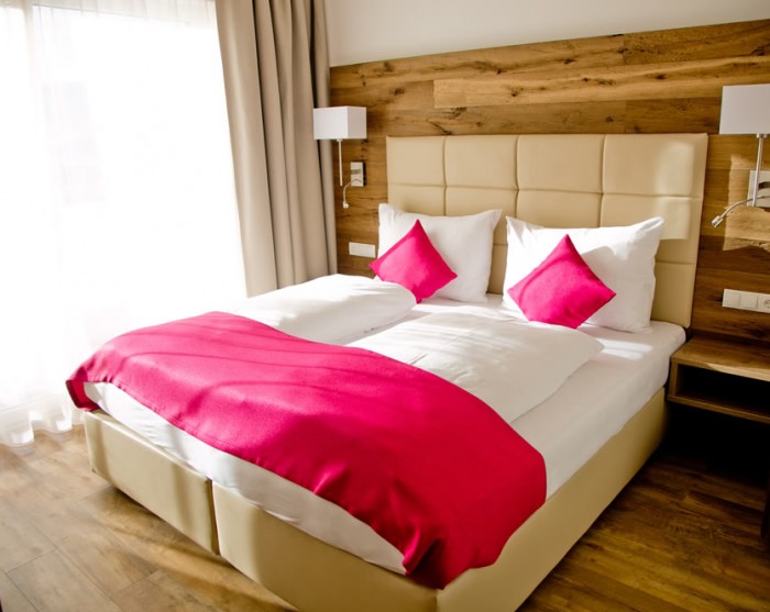Doppelzimmer in pink